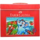 Faber-Castell Plastik Çantalı Tutuculu Pastel Boya 24 Renk