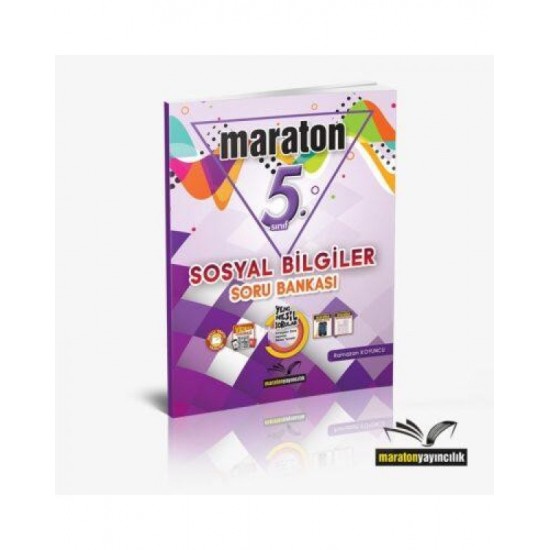 Maraton Yayıncılık 5.Sınıf Sosyal Bilgiler Soru Bankası Maraton Yayıncılık