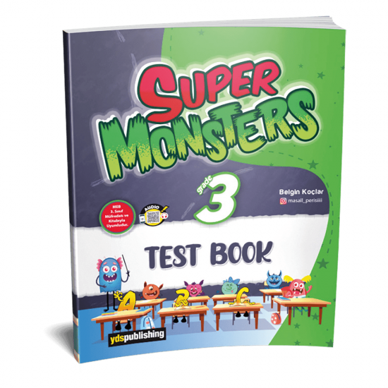 3. Sınıf Super Monsters Grade 3 Test Book YDS Publishing 3. Sınıf Super Monsters Grade 3 Test Book YDS Publishing