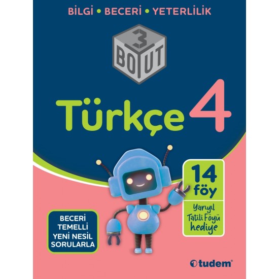 Tudem Yayınları 4. sınıf Türkçe 3 Boyut