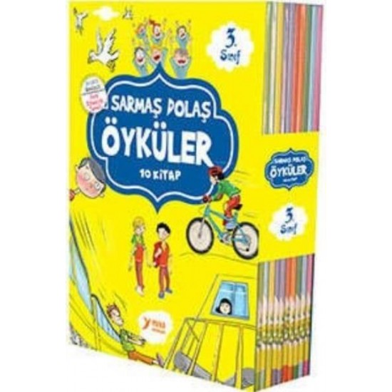 Sarmaş Dolaş Öyküler 10 Kitap 3. Sınıflar İçin-Kolektif Yuva Yayınları