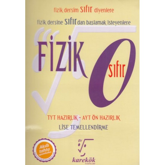 Karekök Yayınları Fizik Sıfır