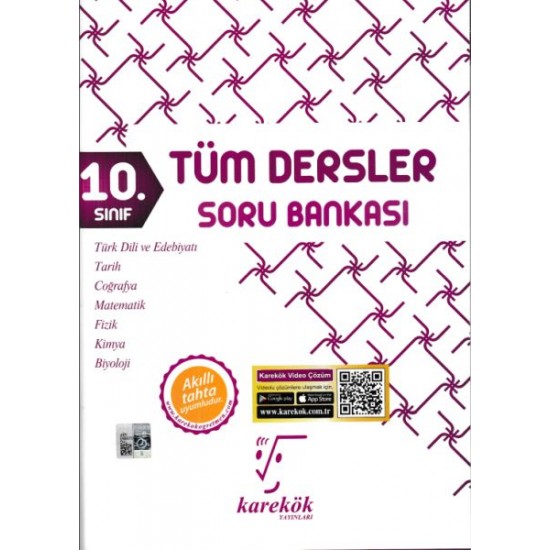 Karekök Yayınları 10. Sınıf Tüm Dersler Soru Bankası Yeni