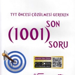 Karekök Yayınları TYT Öncesi Çözülmesi Gereken Son 1001 Soru