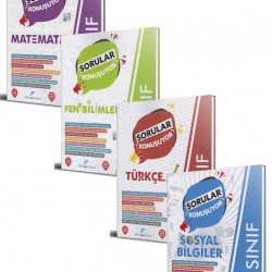 PRUVA AKADEMİ 5.SINIF SORU BANKASI SETİ 4'LÜ