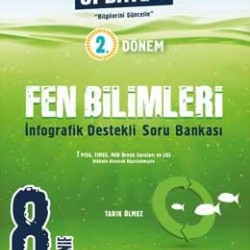 Okyanus Yayınları 8. Sınıf Update 2. Dönem İnfografik Destekli Fen Bilimleri Soru Bankası