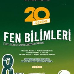 Okyanus Yayınları 8. Sınıf Master 20 Fen Bilimleri Denemesi