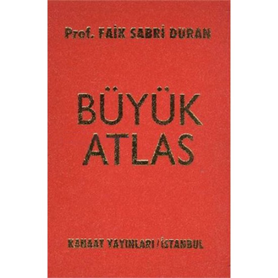 Kanaat Büyük Atlas Ciltli
