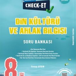 Okyanus Yayınları 8. Sınıf Kendini Check - Et Din Kültürü Ve Ahlak Bilgisi Soru Bankası