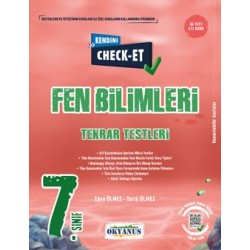 Okyanus Yayınları 7. Sınıf Kendini Check - Et Fen Bilimleri Tekrar Testleri