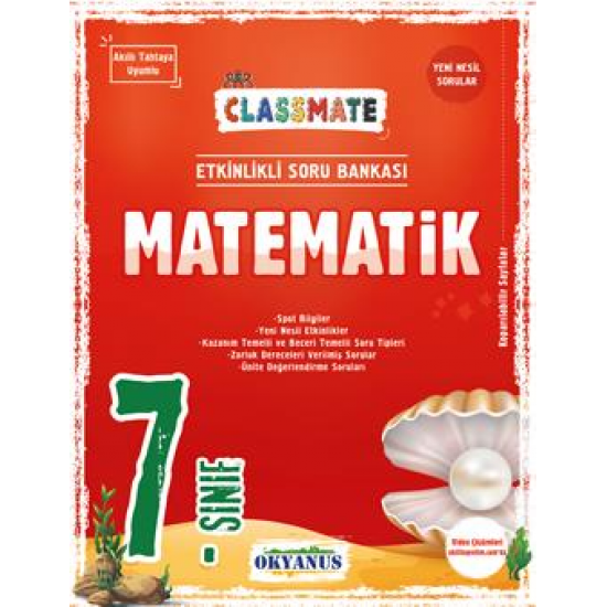 Okyanus Yayınları 7. Sınıf Classmate Matematik Soru Bankası