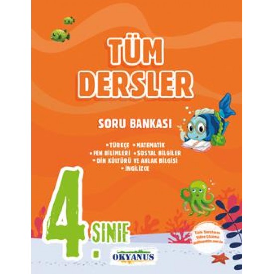 Okyanus Yayınları 4. Sınıf Tüm Dersler Soru Bankası Okyanus Yayınları