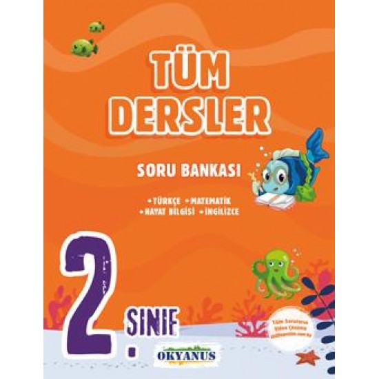 Okyanus Yayınları 2. Sınıf Tüm Dersler Soru Bankası Okyanus Yayınları