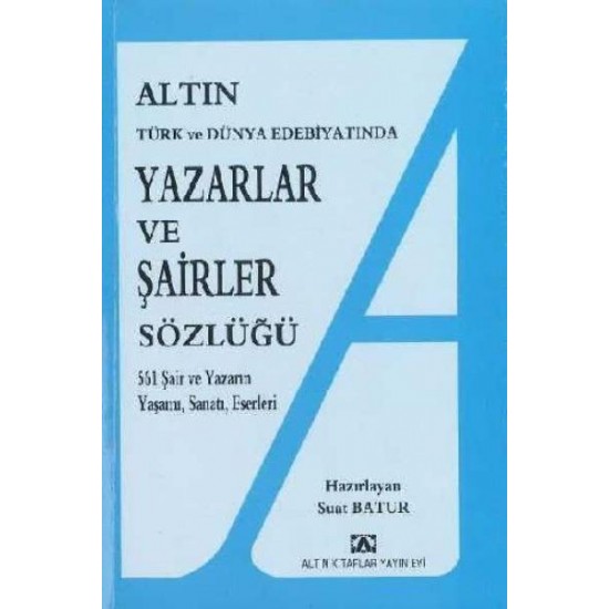 Yazarlar Ve Şairler Sözlüğü