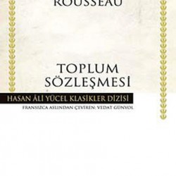 Toplum Sözleşmesi Hasan Ali Yücel Klasikleri-JEAN JACQUES ROUSSEAU