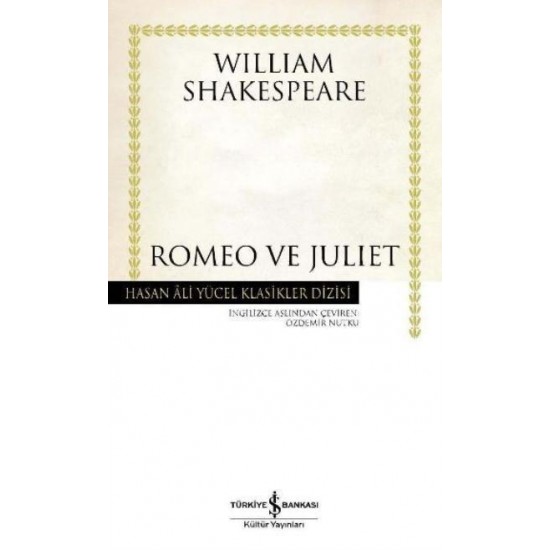 Romeo ve Juliet K.Kapak-William Shakespeare