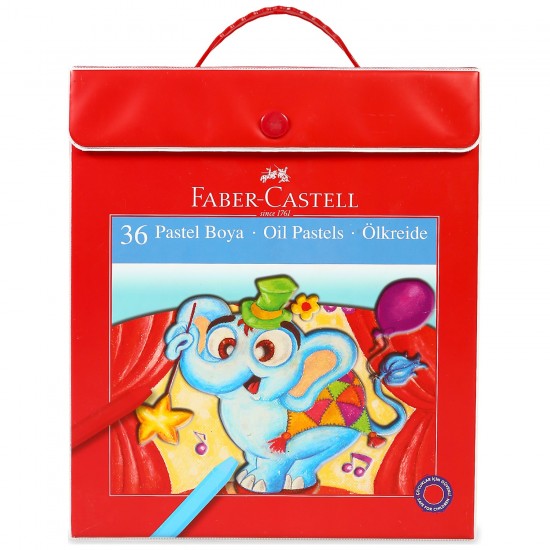 Faber Castell Pastel Boya Çantalı 36 renk