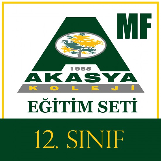 Akasya Koleji 12. Sınıf MF Eğitim Seti