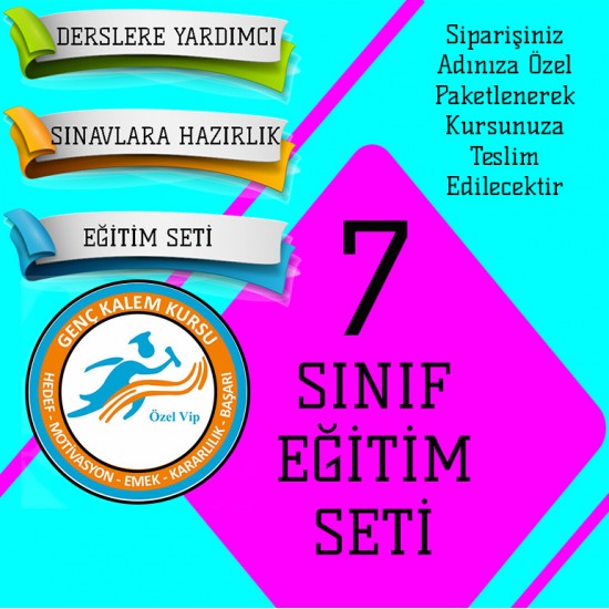 Genç Kalem Kurs Merkezi 2026-2027 7.Sınıf Eğitim Seti