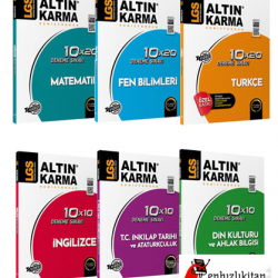 Altın Karma LGS Tüm Dersler 10lu Branş Branş Deneme Seti