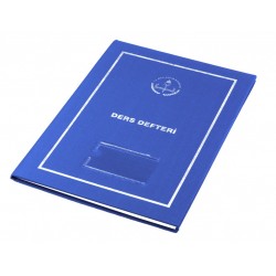 Sınıf Ders Defteri Yoklamalı Plastik Kapak 6-7-8. Sınıflar 8 Derslik