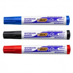 Bic Velleda Beyaz Tahta Kalemi 1 Siyah 1 Kırmızı 1 Mavi 