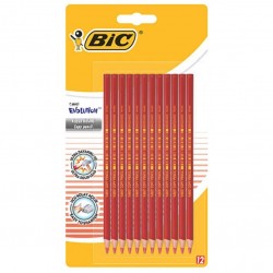 Bıc Kırmızı Kalem 12 Li