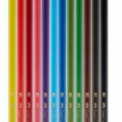 Faber Castell 12 Renk Kuru Boya Karton kutu