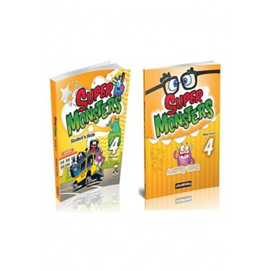 YDS Publishing Super Monsters Grade 4 Paket (SB+AB)