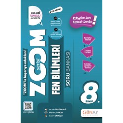 Günay Yayıncılık  8.Sınıf Zoom Fen Bilimleri Soru Bankası