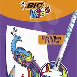 Bic Kids Evolution Silinebilir Kuru Boya Kalemi Kutu 12 Renk 