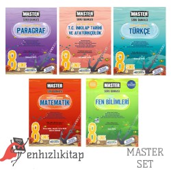 Okyanus Yayınları 8 Sınıf  Master  Set 5 Kitap  Okyanus Yayınları 8 Sınıf  Master  Set 5 Kitap