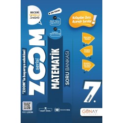 Günay Yayıncılık  7.Sınıf Zoom Matematik Soru Bankası