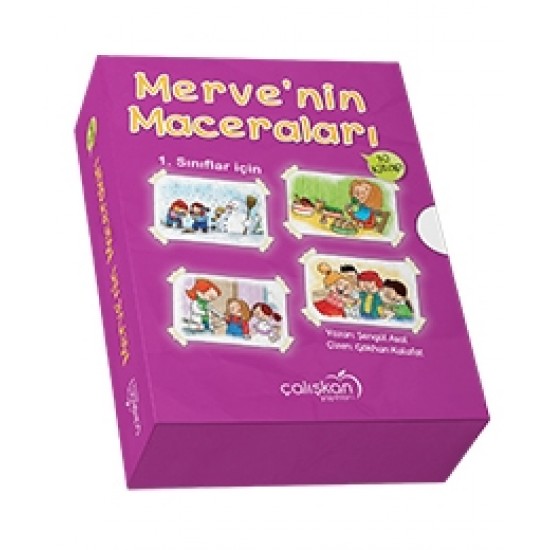 mervenin maceraları 10 kitap+etkinlik