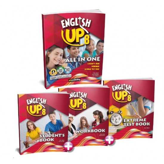 English Up 8 All In One Student’s Book + Workbook+ Extreme Test Book