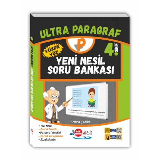 Analiz Yayınları 4.Sınıf Ultra Paragraf Yeni Nesil Soru Bankası