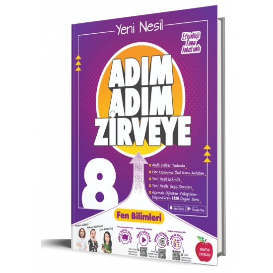 Newton Yayınları 8.Sınıf Adım Adım Zirveye Fen Bilimleri