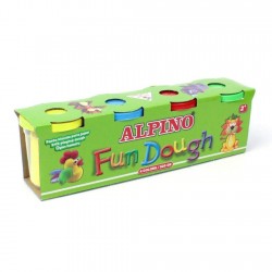 Alpino Fun Dough 4 Renk Oyun Hamuru
