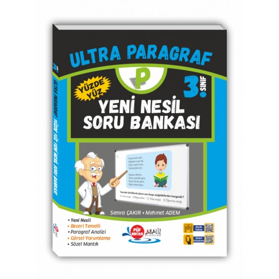 Analiz Yayınları 3.Sınıf Ultra Paragraf Yeni Nesil Soru Bankası
