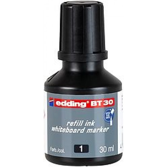 Edding BT 30 yedek Beyaz Tahta mürekkebi siyah