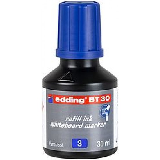 Edding BT 30 yedek Beyaz Tahta mürekkebi mavi
