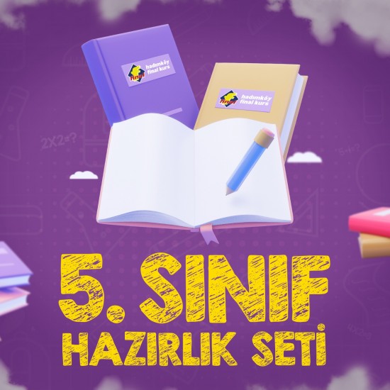 Arnavutköy - Hadımköy Final Mega Kurs 5.Sınıf Kitap Seti