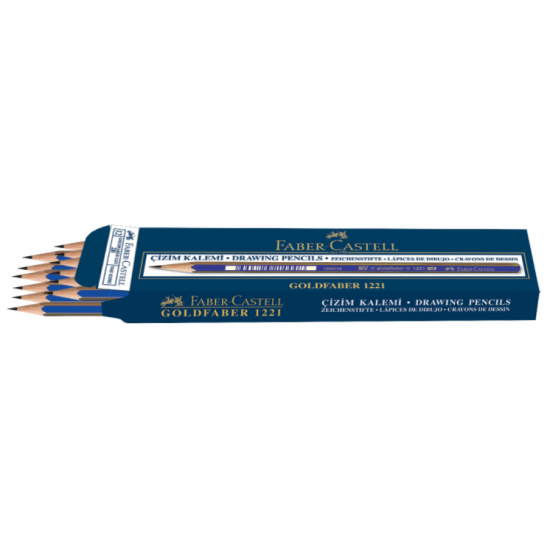 Faber Castell  Goldfaber 1221 Dereceli Kurşun Kalem