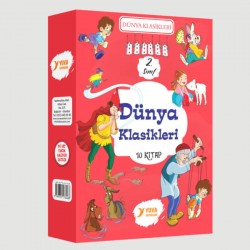 Yuva Yayınları Dünya Klasikleri 2.Sınıf 10 Kitap