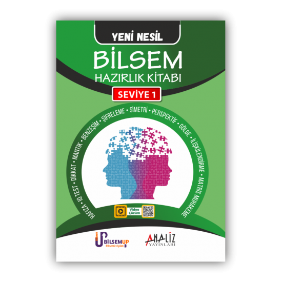 Analiz Yayınları Bilsem Hazırlık Kitabı Seviye 1