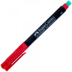 Faber Castell Permanent M Kalemi Kırmızı
