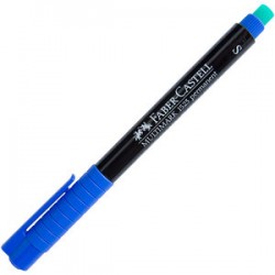 Faber Castell Permanent S Kalemi Mavi