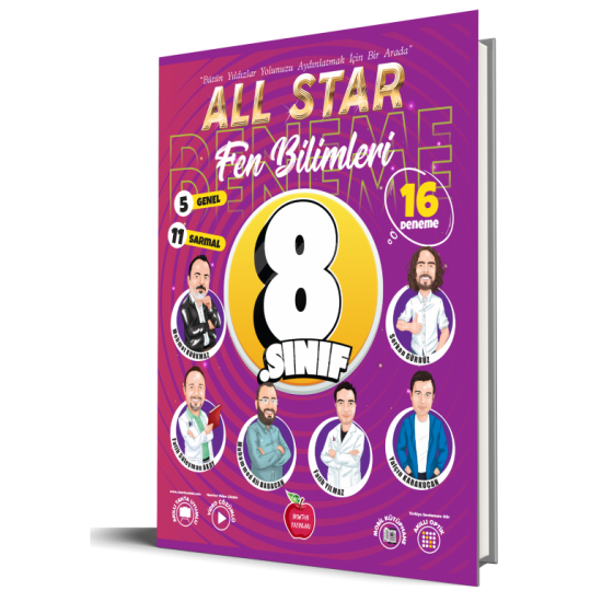 Newton Yayınları 8. Sınıf All Star Fen Bilimleri Branş Deneme