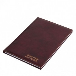 Gelen Evrak Kayıt Defteri Ciltli 20x28  (351)