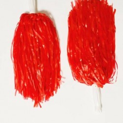 23 Nisan Gösteri Ponpon Kırmızı Mat 2'li Set 